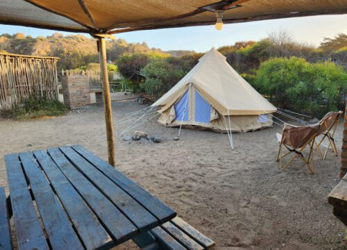 Los Molles - Camping Chivato - 2 camas de 1.5 plazas, 1 cama de 1 plaza - Sitio LOICA 46