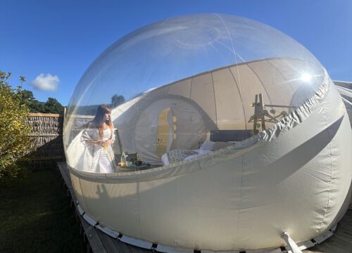 Pucón - Glamping Open Sky - 1 cama 2 plazas - Burbuja Premium