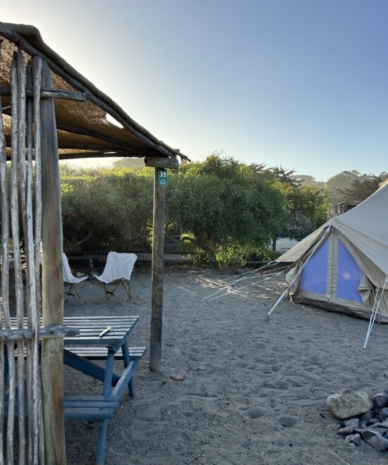 Los Molles - Camping Chivato - 2 camas de 1.5 plazas, 1 cama de 1 plaza - Sitio LOICA 39
