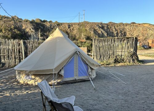 Los Molles - Camping Chivato - 2 camas de 1.5 plazas, 1 cama de 1 plaza - Sitio LOICA 40
