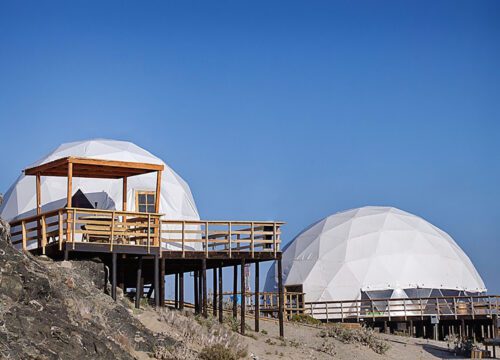 Punta de Choros – Domos Kunza Kamanchacos – 1 cama 2 plazas, 1 cama nido – Domo 3