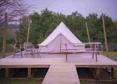 San Clemente - Praderas Los Peumos - 1 cama 2 plazas - Carpa Quillay