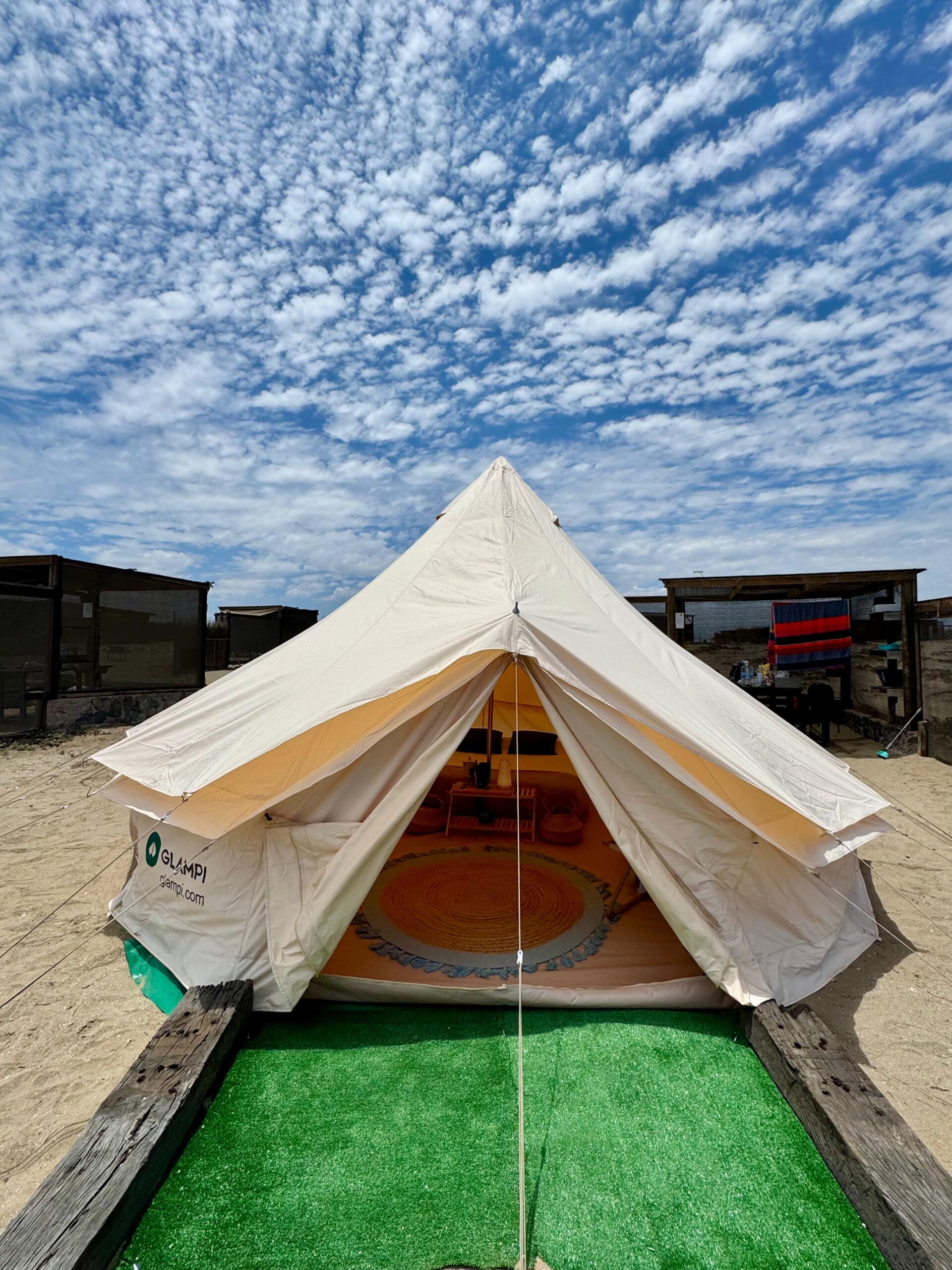 Punta de Choros - Camping Punta Lodge - 1 cama 2 plazas, 2 camas 1.5 plazas - Sitio Ballena